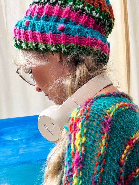 Brushstroke Beanie